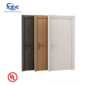 UL listado Interior Interior Classificado Provo de porta de som do design para hotéis Wood Modern Doors
